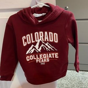 H&M- Toddler Burgundy 2T Hoodie